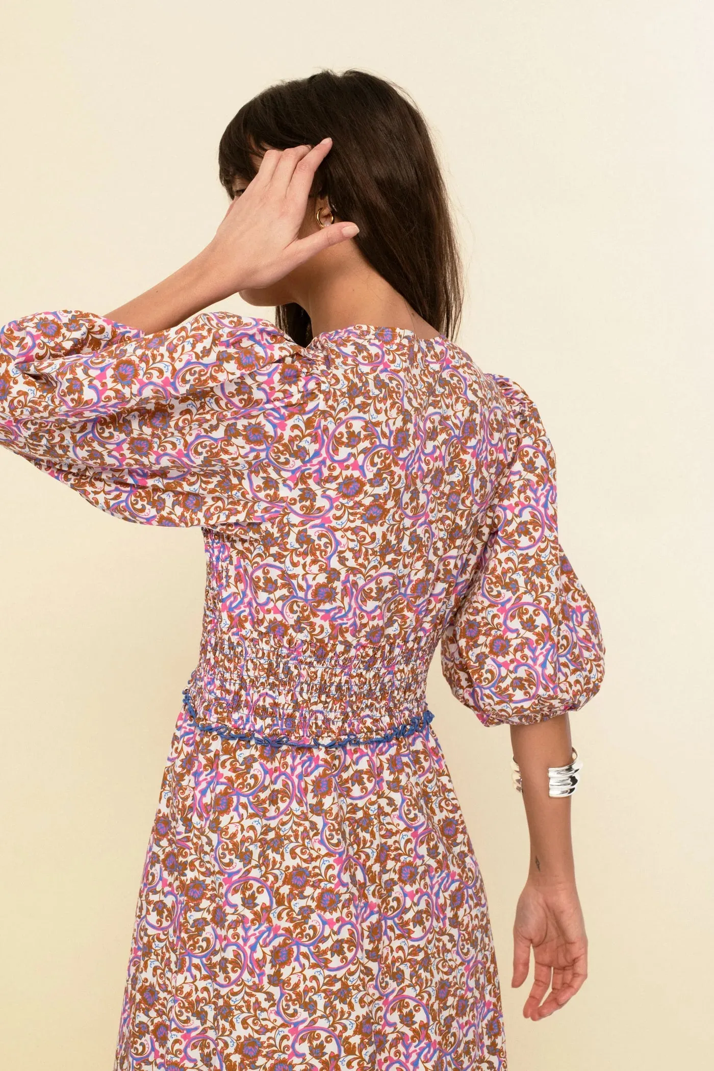 Sonmer Magnolia Dress Rose