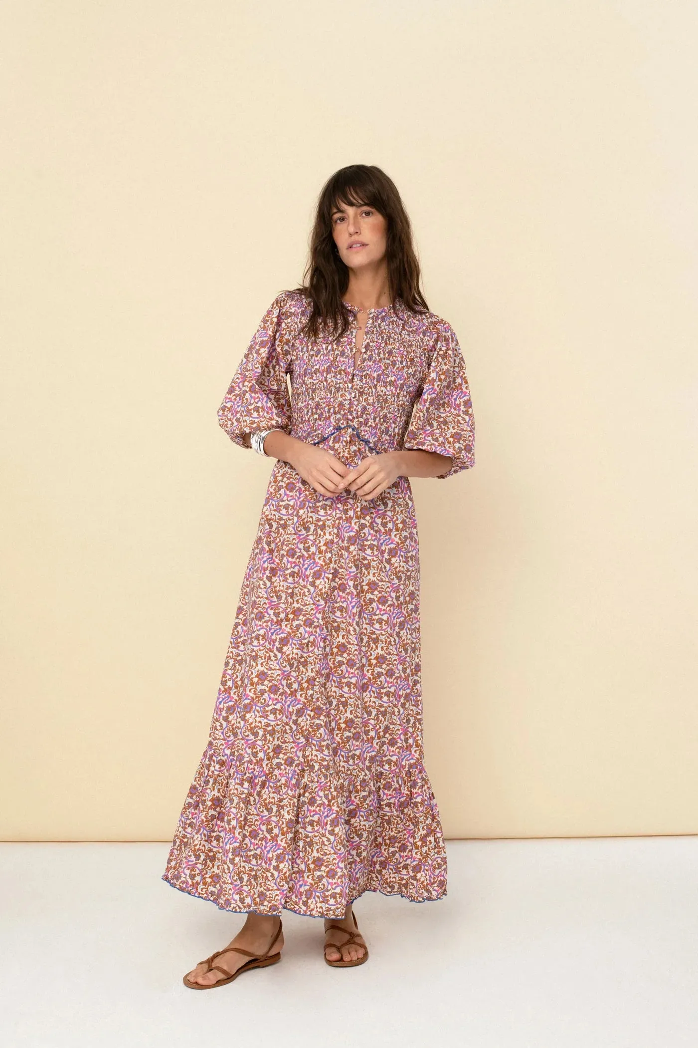 Sonmer Magnolia Dress Rose