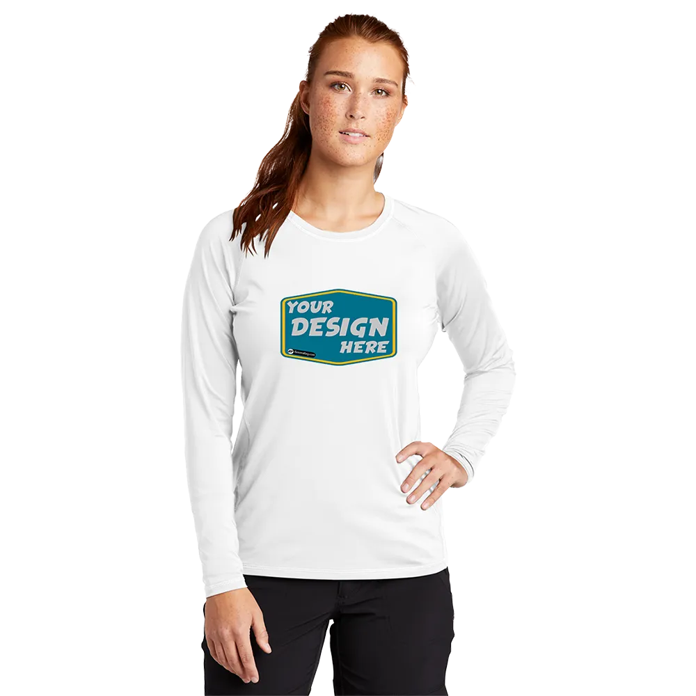 SPORT-TEK Custom Ladies Long Sleeve Rashguard Tee