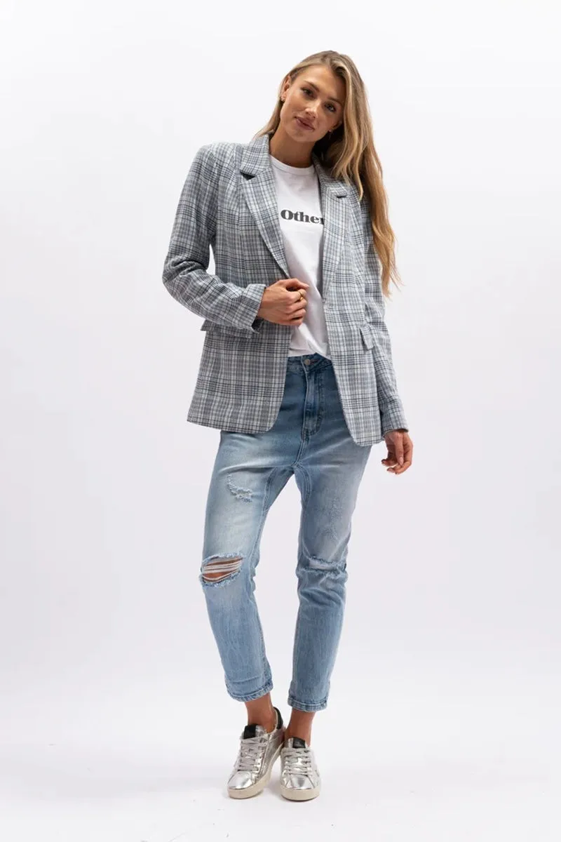 The Others - The Check Blazer - Blue Check