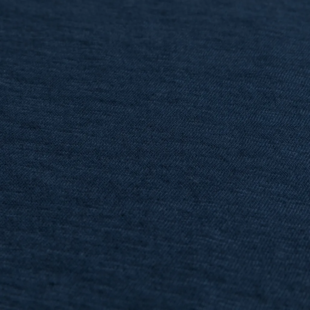 Velva Sheen Roll Tee in Navy