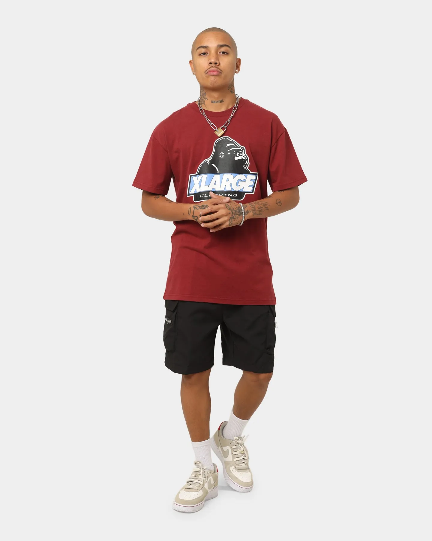 XLARGE 91 Slanted Logo T-Shirt Port