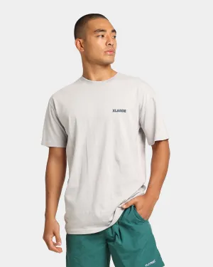 XLARGE 91 Text T-Shirt Grey/Navy